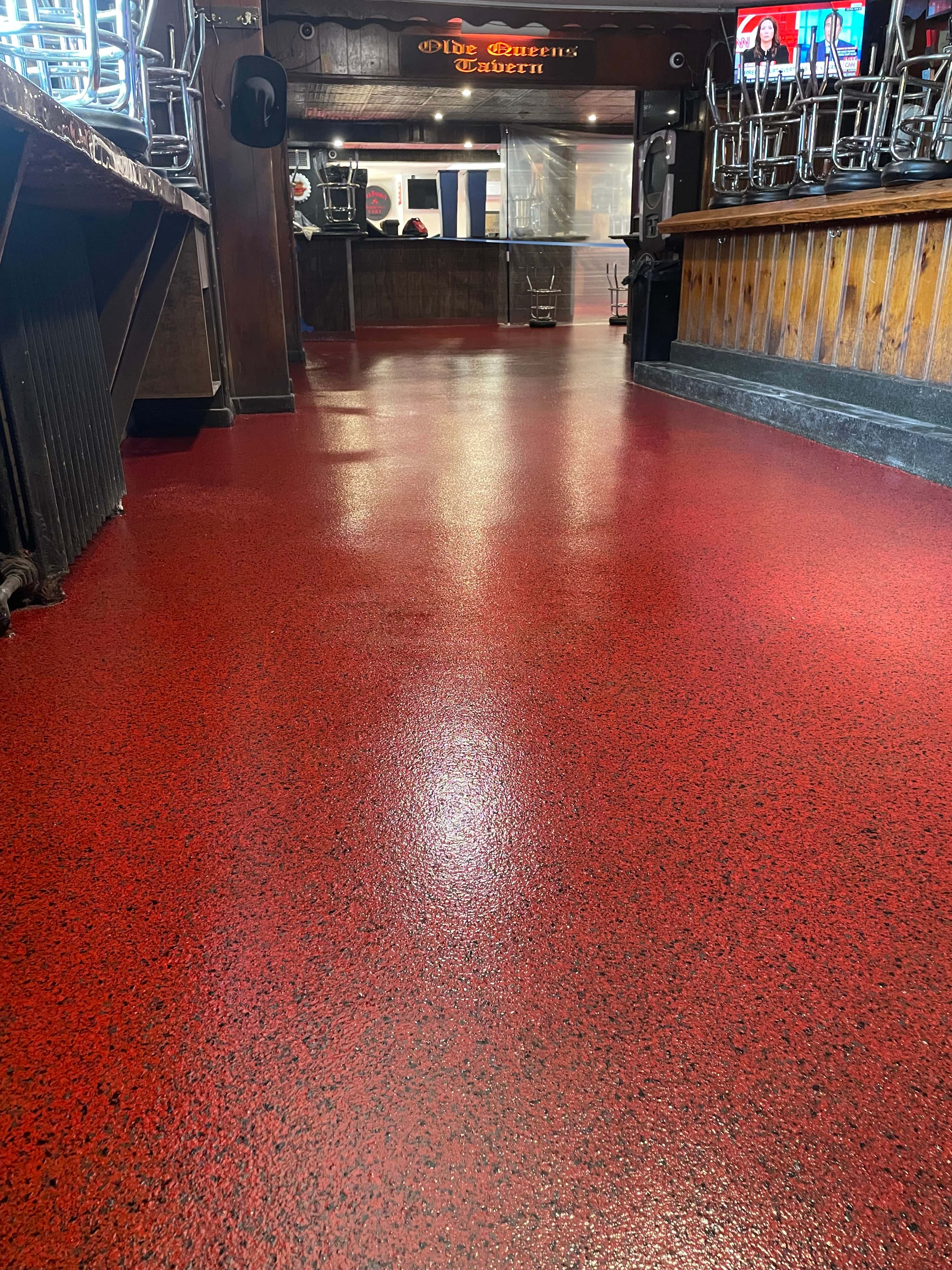 Bar & Restaurant concrete flooring project