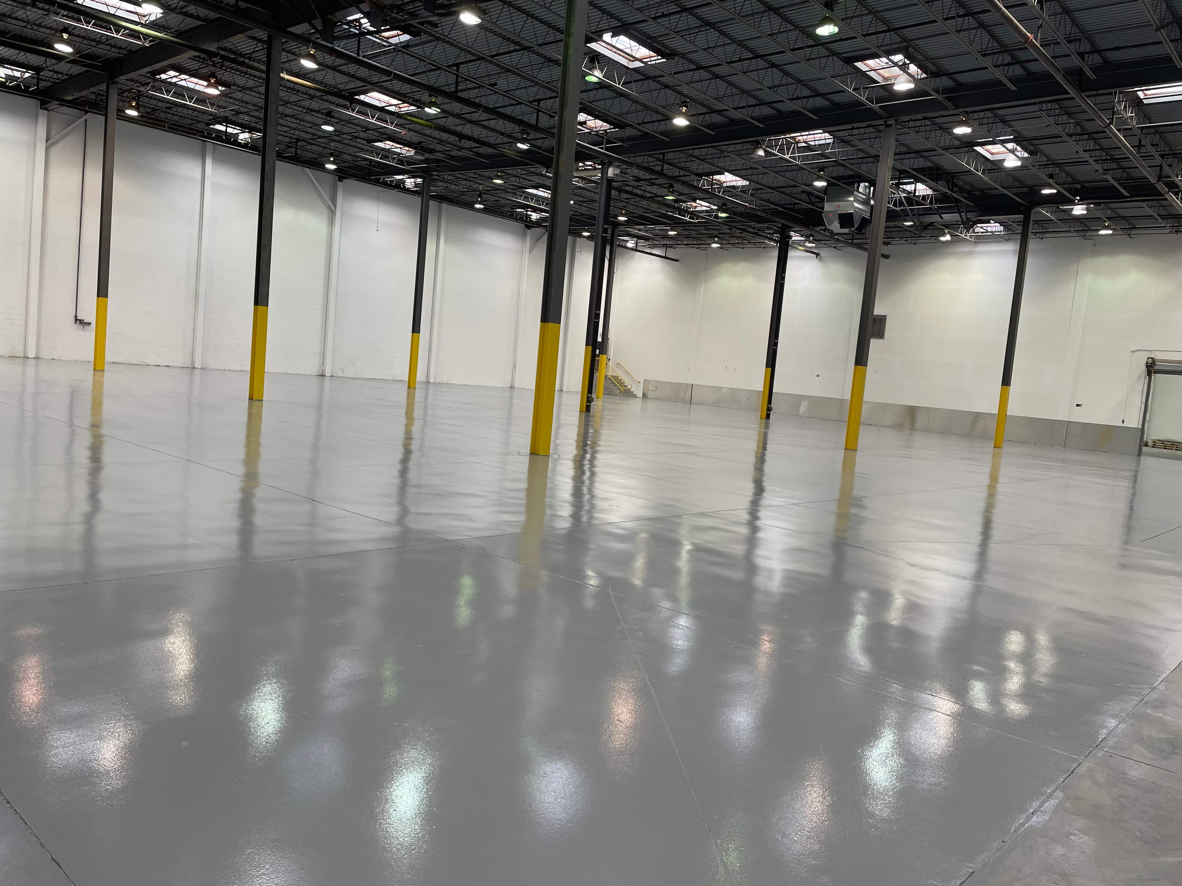 Warehousing & Logistics industrial flooring installation
